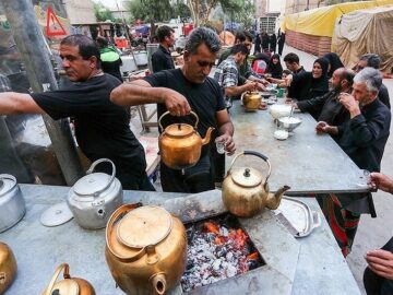فعالیت ۳۰۰۰ موکب و ایستگاه صلواتی برای خدمات‌دهی به زائران اربعین