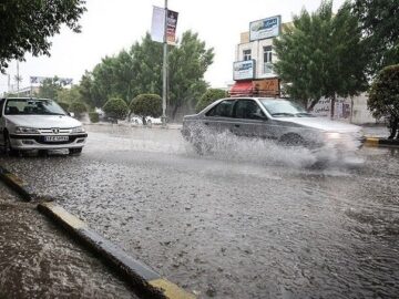 بارش‌های موسمی جنوب فارس را فرا می‌گیرد