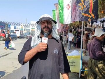 زائران اربعین حسینی از خدمات مواکب مرز باشماق می‌گویند