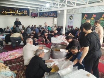 خدمت رسانی موکب شهدای مدافع حرم کهگیلویه و بویراحمد به ۱۰ هزار زائر