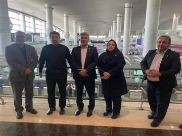 بازدید مدیران ارشد بانک ملی ایران از خدمت‌رسانی به زائران اربعین 