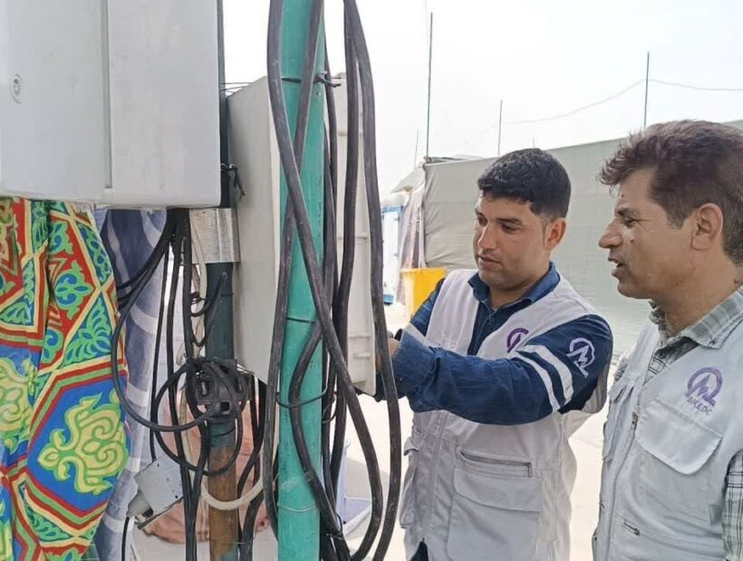 نیروهای فنی برق خراسان جنوبی؛ چراغ روشن مسیر زائران حسینی
