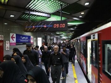 خدمات رایگان متروی تهران به جاماندگان اربعین