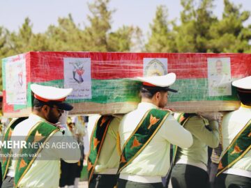اطلاعیه برگزاری مراسم تشییع پیکر شهید مدافع امنیت در زاهدان