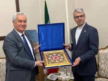دیدار سفیر تاجیکستان با سخنگوی وزارت امور خارجه