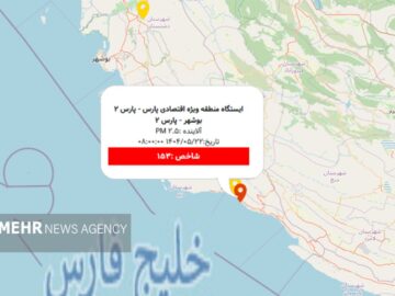 کیفیت هوا در جنوب استان بوشهر ناسالم است