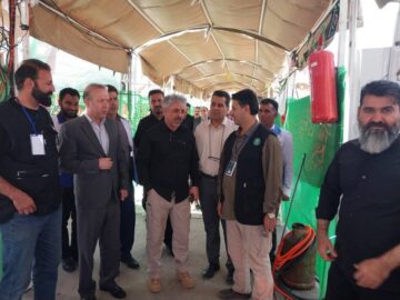 ۱۸۵ هزار خدمت پزشکی به زوار اربعین در مرز مهران ارائه شد