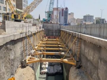 آغاز به کار دومین دستگاه حفار مکانیزه خط ۱۰ مترو تهران در پاییز