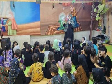 مهدکودک موکب علی بن موسی‌الرضا(ع)؛ پناه امن کودکان زائر اربعین