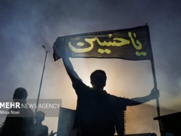 مراسم پیاده روی جاماندگان اربعین در کاشمر برگزار می‌شود