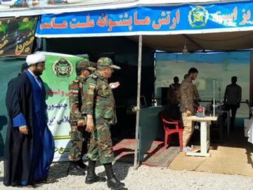 انتقال شبانه‌روزی زائران از مرز خسروی و مهران توسط یگان ترابری ارتش