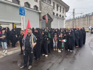 آغاز راهپیمایی جاماندگان اربعین حسینی از رشت به آستانه‌ اشرفیه 