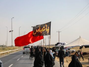 مراسم عزاداری اربعین حسینی در شهرستان محلات
