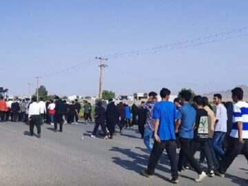پیاده‌روی دلدادگان اربعین حسینی در رومشکان
