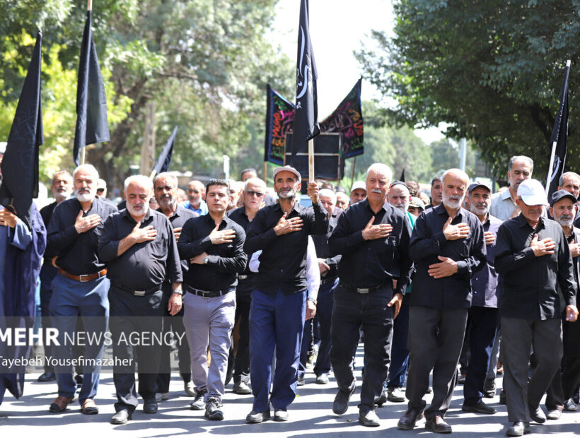 عزاداری اربعین حسینی در گلپایگان