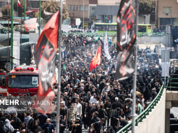 جاماندگان اربعین خود را به کاروان «عشاق الحسین» رساندند