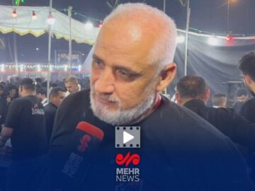 موکب‌دار عراقی: این موکب را برای برکت از امام حسین(ع) برپا کردیم