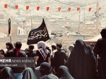 عزاداری اربعین حسینی در گرمسار