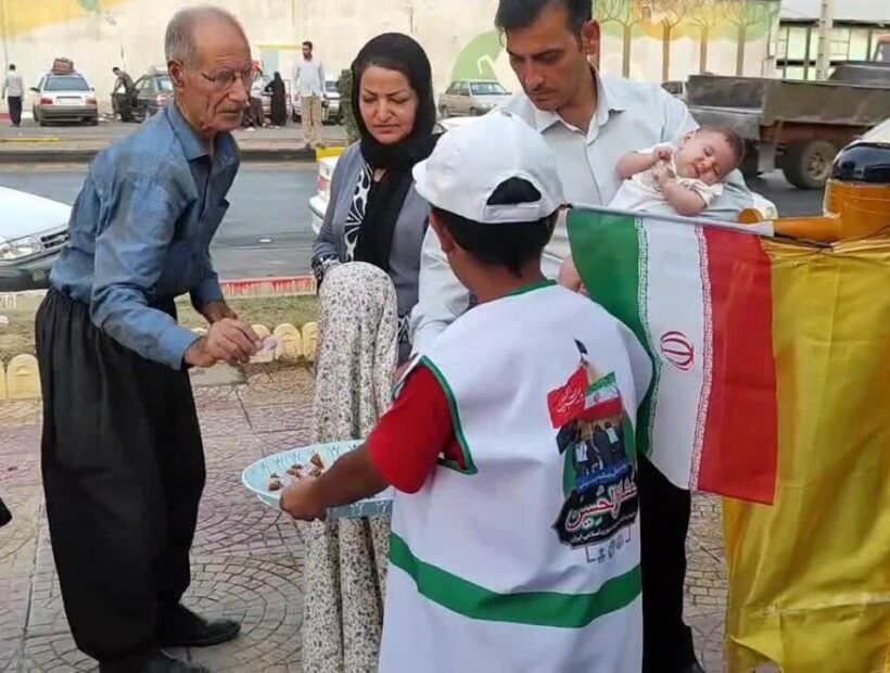 اشتیاق دانش‌آموزان کردستانی در خدمت به زائران اربعین حسینی