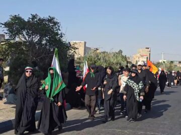 پرواز دل‌ها به سوی کربلا؛ پیاده روی اربعین در تبریز