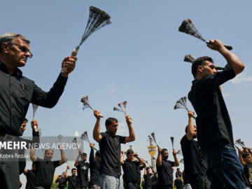 جاماندگان پیاده‌روی اربعین حسینی تبریز به مقصد رسیدند