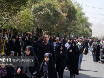 قدردانی از حضور باشکوه مردم قزوین در مراسم دلدادگان حسینی