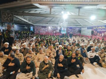 گرامیداشت شهدای اقتدار مرز مهران