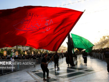 مراسم پایان خدمات‌رسانی اربعین در شلمچه برگزار شد