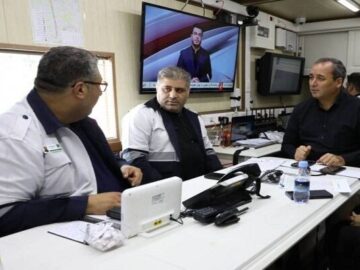 چتر آمادگی سازمان مدیریت بحران در آیین جاماندگان اربعین