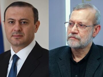 گفتگوی تلفنی دبیر شورای عالی امنیت ملی ایران و ارمنستان