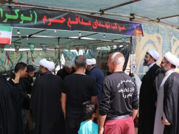 بازدید مدیرکل تبلیغات اسلامی خراسان شمالی از موکب‌های زائران