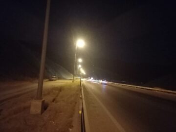گردنه «دالکی- کنارتخته» روشن شد