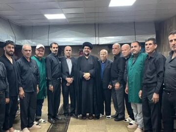 موکب امام حسین (ع) گناوه در مشهد مأمن زائران رضوی است