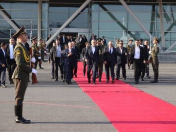 پزشکیان ارمنستان را به مقصد بلاروس ترک کرد