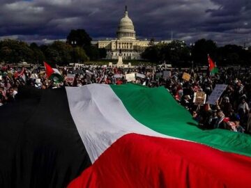 موافقت بیش از نیمی از مردم آمریکا با تشکیل کشور فلسطین