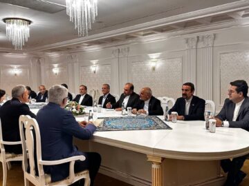 دیدار رئیس مجلس نمایندگان مجمع ملی بلاروس با پزشکیان