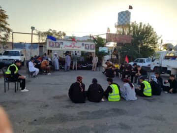 مجتمع خدماتی رفاهی و گردشگری تربت جام میزبان زائران پیاده در مسیر مشهد