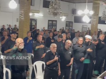 مراسم عزاداری دهه پایانی ماه صفر در آستارا