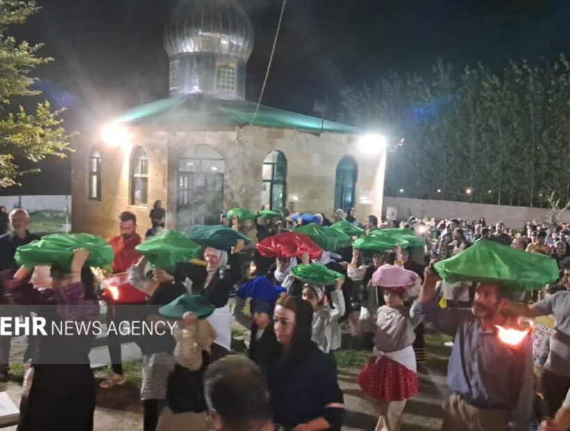 آیین «مجمع بران» در روستای نوده پسیخان شفت برگزار شد