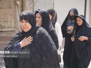 عزاداری رحلت پیامبر اکرم(ص) و شهادت امام حسن مجتبی(ع) در یاسوج