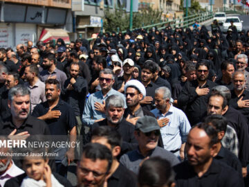 قزوین در سوگ رحلت رسول رحمت؛ دل‌های عاشق در ماتم پیامبر اکرم (ص