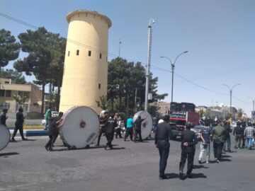 مراسم دسته روی و عزاداری رحلت پیامبر اکرم(ص) در تربت جام