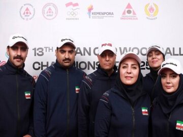 پایان کار نمایندگان ایران در سیزدهمین دوره وودبال قهرمانی آسیا