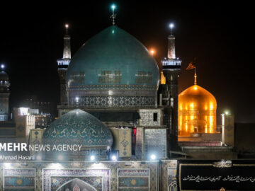 توفیق اجرا از حرم امام رضا (ع)؛ اشکم را نمی‌توانم مخفی کنم