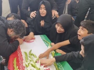 وداع با قهرمان امنیت؛ عطر شهادت در سالروز امام رضا در گلستان پیچید