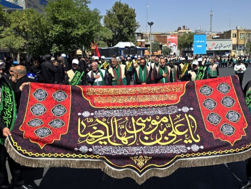 شهر اراک در سوگ شهادت جانسوز هشتمین اختر تابناک امامت و ولایت