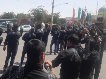 بقعه متبرکه امامزاده محمد عابد(ع) کاخک میزبان عزاداران رضوی