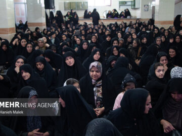 گرامیداشت شهدای روستای تاش؛ حرکتی شهدایی تا مشهد الرضا(ع)
