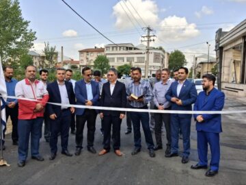 افتتاح ۳ پروژه عمرانی با اعتبار ۲۷ میلیارد تومانی در صومعه سرا