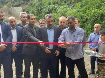 ۶ طرح عام المنفعه همزمان با هفته دولت در آستارا افتتاح شد